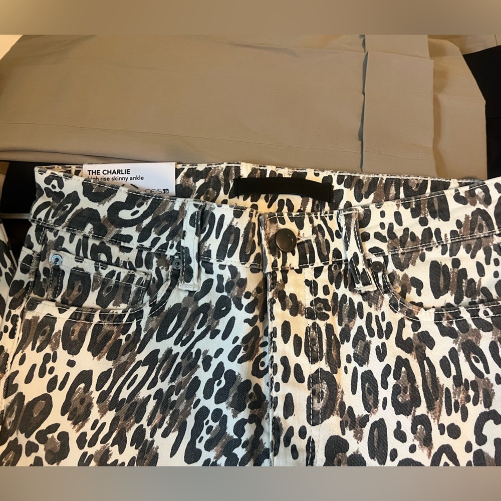 Joe's Jeans The Charlie - Leopard Print Skinny Ankle